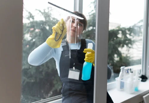 Nettoyage de vitres intérieures et extérieures à Méras